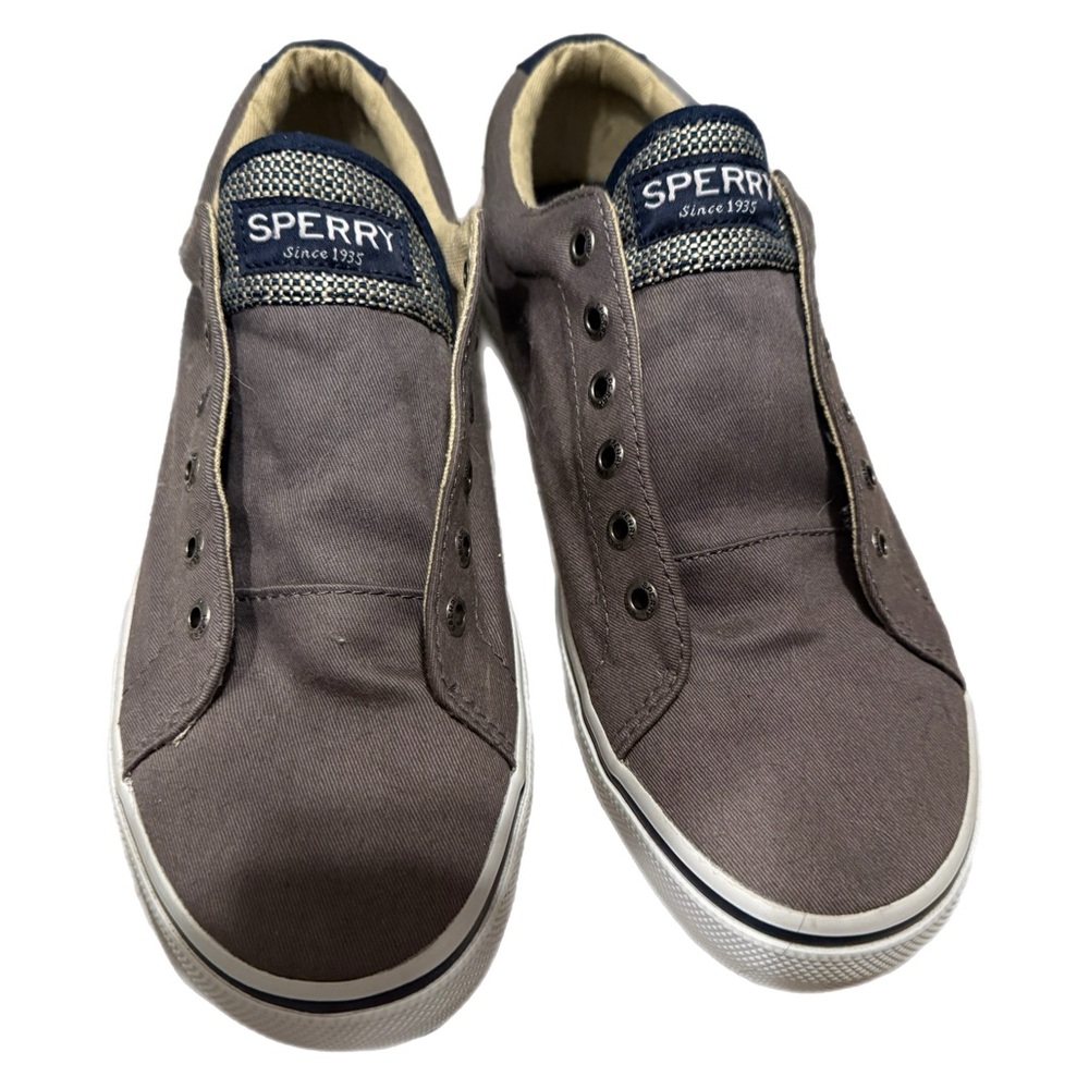 NWOT Sperry Men's Charcoal Sneakers